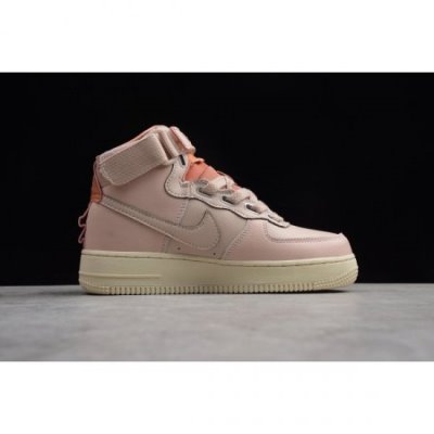 Nike Bayan Air Force 1 High Utility Particle Bej Rengi Kaykay Ayakkabı Türkiye - O8Z4OQD5